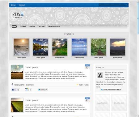 Zuse WordPress Magazine Theme