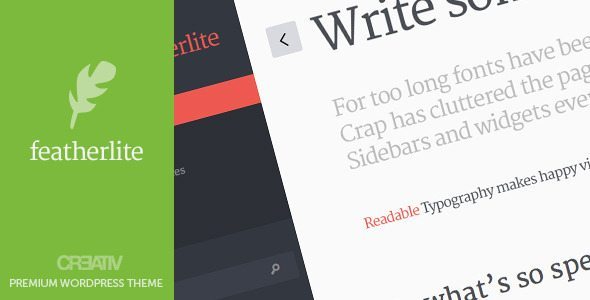 Featherlite – Premium Responsive WordPress Magazine Theme