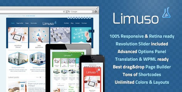 Limuso – Responsive Business WP Theme