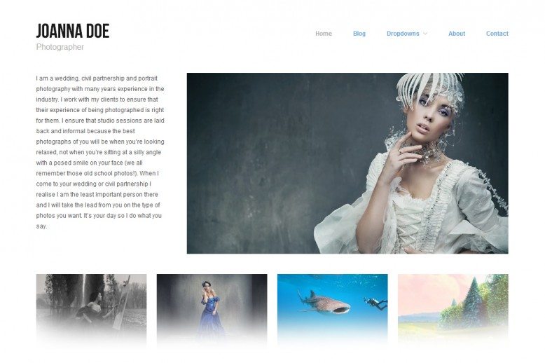 Hatch Photography & Portfolio WordPress Theme