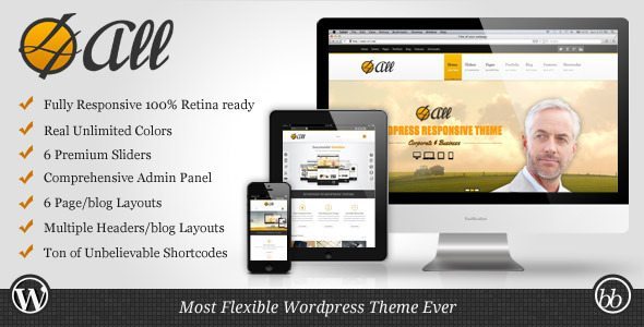 4ALL – Responsive Business Theme