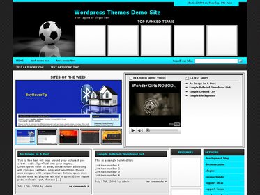 Football WordPress Theme 6