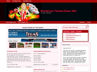 Online Casino Template 561