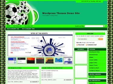 Football WordPress Theme 7