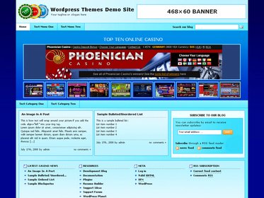 Online Casino Template 565