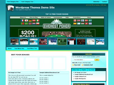 Online Casino Template 568