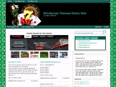 Online Casino Template 596