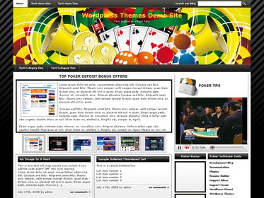 Online Casino Template 605