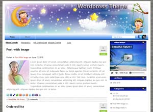 Free WordPress Theme – KidsHeaven