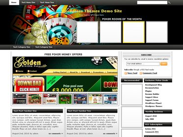 Online Casino Template 662