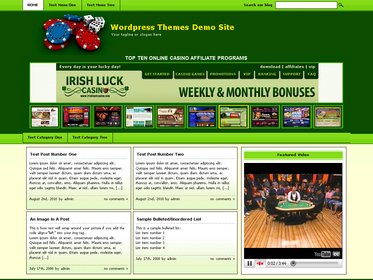 Online Casino Template 615