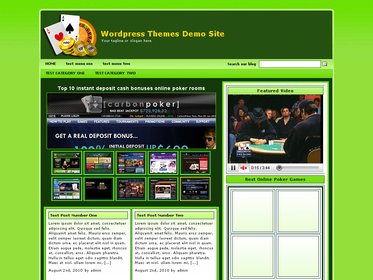 Online Casino Template 624