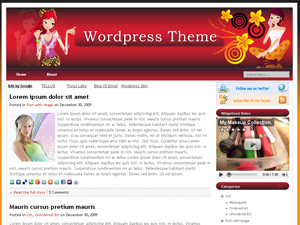 Free WordPress Theme – RedBeauty