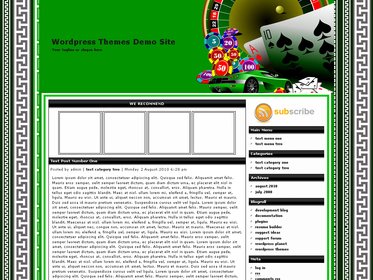 Online Casino Template 635