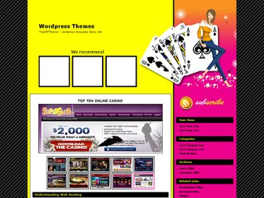 Online Casino Template 670