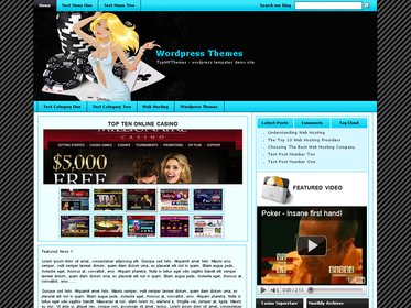 Online Casino Template 678