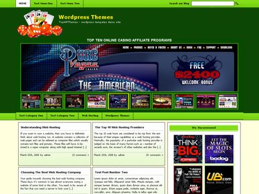 Online Casino Template 685