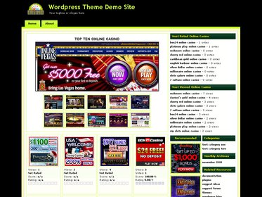 Online Casino Template 704