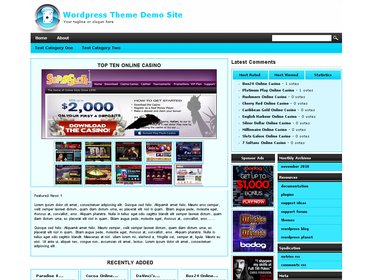 Online Casino Template 706