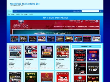 Online Casino Template 707