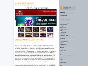 Online Casino Template 721