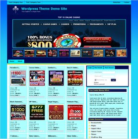Online Casino Template 734