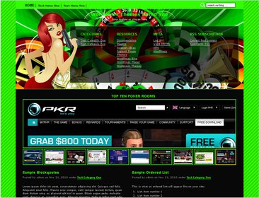 Online Casino Template 745