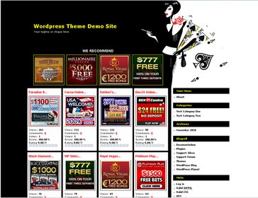Online Casino Template 748
