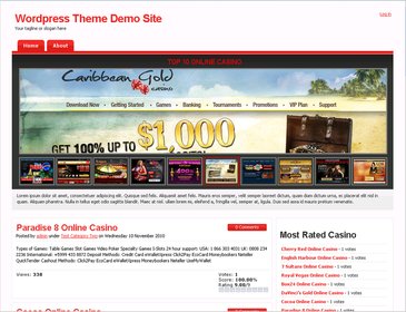 Online Casino Template 780
