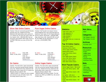 Online Casino Template 796