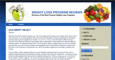Weight Loss WordPress Theme