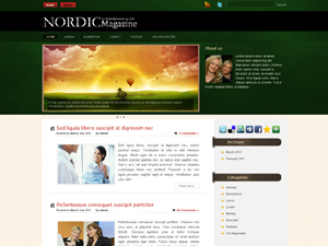 Free WordPress Theme – Nordic