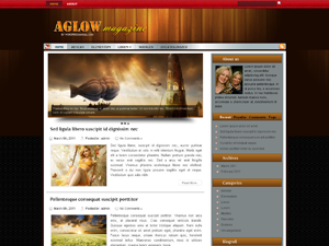 Free WordPress Theme – Aglow