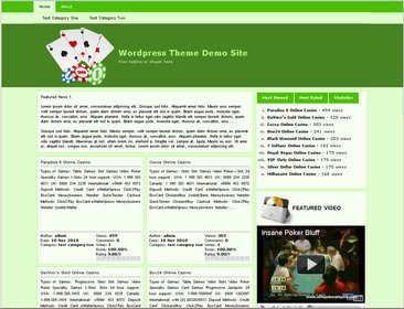 Online Casino Template 805