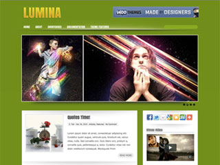 Lumina WordPress Theme