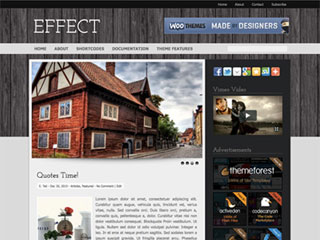 Effect WordPress Theme