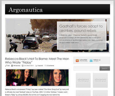 Argonautica WordPress Theme