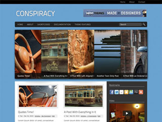 Conspiracy WordPress Theme