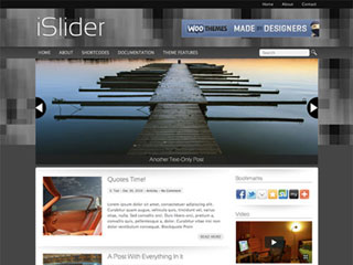 iSlider WordPress theme