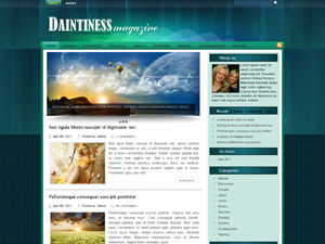 Free WordPress Theme – Daintiness