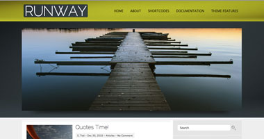 Runway WordPress Theme