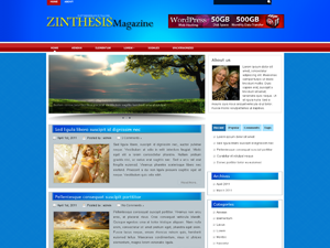 Free WordPress Theme – Zinthesis