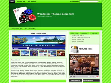 Online Casino Template 326