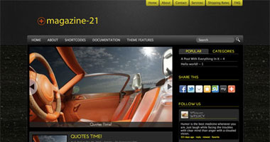Magazine-21 WordPress Theme