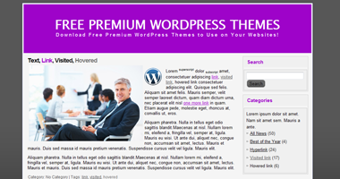 Purple Power WordPress Theme