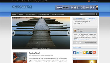 Omegapress WordPress Theme