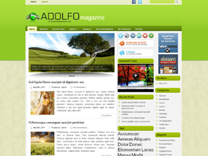 Free WordPress Theme – Adolfo