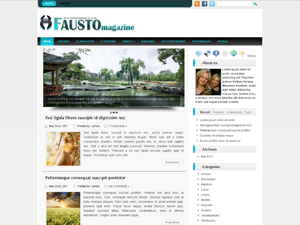 Free WordPress Theme – Fausto