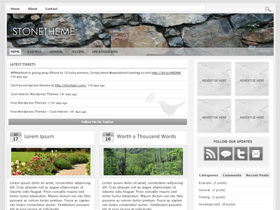 StoneTheme WordPress Theme