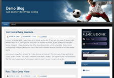 Free WordPress Theme – Football Soccer Niche